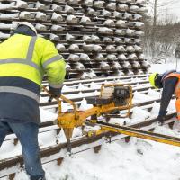 2019-01-10 Nowy tor na odcinku Działdowo – Nidzica