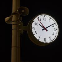 informacja pasażerska, śląskie, zegar, Rybnik, KPO, CSDIP