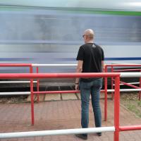 bezpieczeństwo, krzyż św. Andrzeja, Józefów, przejście pieszo-rowerowe