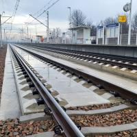 2025-02-11 W Krakowie testujemy nawierzchnię kolejową przeznaczoną do zadań „specjalnych”