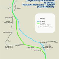 2023-03-06 Rozbudowa linii kolejowej z Warszawy w kierunku Nasielska – ruszają konsultacje społeczne