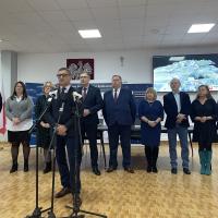 Teresin, tunel drogowy, briefing prasowy, podpisanie umowy, nowa infrastruktura