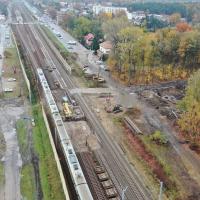 E75, Rail Baltica, Kobyłka Ossów, prace budowlane, nowy tunel, nowa infrastruktura, nowe skrzyżowanie bezkolizyjne