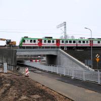 2023-11-14 Rail Baltica: tunel pod torami w Niewodnicy Kościelnej zwiększa bezpieczeństwo ruchu kolejowego i drogowego