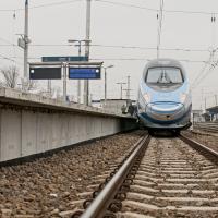 Pendolino, pociąg, Trójmiasto, PKP Intercity, Warszawa Centralna, tor, infrastruktura kolejowa