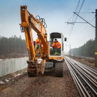 E75, Rail Baltica, CEF, Zaręby Kościelne, Zaręby