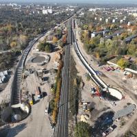 POIiŚ 2014-2020, Łódź, drążenie tunelu kolejowego, Koziny, Polesie, FEnIKS