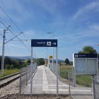 2019-07-25 Lepsze podróże w Beskid Żywiecki. Nowe perony na trasie od Żywca do Zwardonia