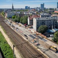 2025-08-08 Kolej w Katowicach zmienia się nie do poznania. Codziennie 1000 pracowników na budowie