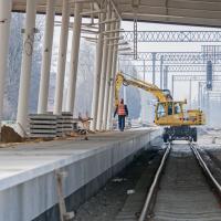 pasażer, peron, modernizacja, Łódź, pociąg, wiata, Łódź Widzew, Łódzka Kolej Aglomeracyjna, ŁKA