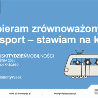 2025-09-17 Europejski Tydzień Mobilności: kolej coraz bardziej dostępna dla każdego