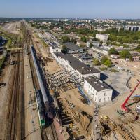 E75, Białystok, stacja, prace budowlane, nowa infrastruktura