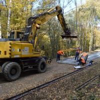 2019-11 Układanie podkładów betonowych