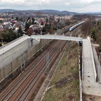 E30, Rudawa, nowa kładka, nowa infrastruktura