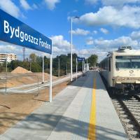2025-10-03 Na bydgoskim Fordonie nowy peron zachęca do podróżowania koleją
