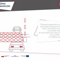 bezpieczny przejazd, bezpieczeństwo, kampania społeczna, materiał informacyjny, materiał edukacyjny, wskazówki, wskazówki dla kierowców, wskazówki dla pieszych, infografika, kierowca