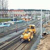 stacja, nowy przystanek, Ustka, LK405, nowa infrastruktura pasażerska, nowy tor