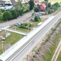 nowa infrastruktura, LK211, nowy peron, Męcikał