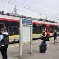 2025-04-30 Tomaszów Mazowiecki - podróżni zyskają komfortowe perony i tunel pod torami