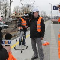 E75, Rail Baltica, CEF, Małkinia, briefing prasowy