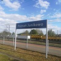 Wielkopolska, gablota, nowa infrastruktura pasażerska, nowe oznakowanie, Poznań Junikowo