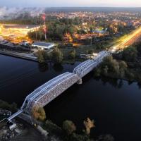 Kostrzyn, nowa infrastruktura, most nad Wartą