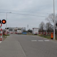 przejazd kolejowo-drogowy, rogatka, nowa infrastruktura, aglomeracja wrocławska