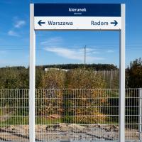 POIiŚ 2014-2020, LK8, Gośniewice, nowa infrastruktura pasażerska, nowa infrastruktura, zmodernizowany peron