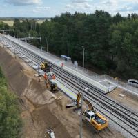 nowy przystanek, nowy peron, LK26, Borowino