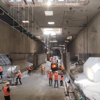 TBM, wizyta techniczna, Katarzyna, Łódź Polesie, postęp prac, Klimczak Dariusz, tunel w Łodzi