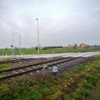 przejazd kolejowo-drogowy, POIiŚ 2014-2020, wielkopolskie, Gołańcz, modernizacja przejazdu