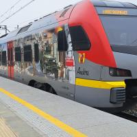 LCS, pociąg, ŁKA, nowy przystanek, nowy peron, Sierakowice Skierniewickie