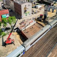 wiadukt, przebudowa, stacja, tor, Katowice, katowicki węzeł kolejowy, Graniczna