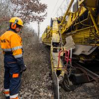 2018-04 Legnica - Lubin - prace na szlaku