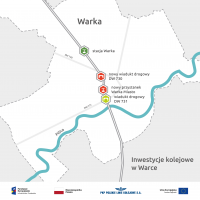 2020-04-16 Warka – będzie nowy przystanek i dwa wiadukty