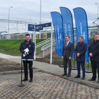 nowy przystanek, Merchel Ireneusz, briefing prasowy, Bittel Andrzej, nowa infrastruktura, Program  Przystankowy, nowy parking, Błonie Rokitno