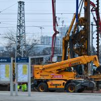 Warszawa Zachodnia, warszawski węzeł kolejowy, linia średnicowa, warszawska linia średnicowa, Budimex