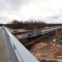 2022-01-30 Rail Baltica – nowy wiadukt nad torami w Szepietowie zwiększa bezpieczeństwo