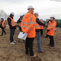 E75, Rail Baltica, CEF, Małkinia, briefing prasowy