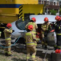 Symulacja zderzenia - foto