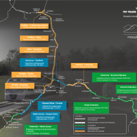 Podłęże, Piekiełko, przetarg, mapa, nowa infrastruktura, nowa linia kolejowa, Gdów, www.podleze-piekielko.pl