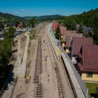 kolejowa zakopianka, stacja tymczasowa, Zakopane Spyrkówka