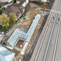 stacja, LK62, Olkusz, nowe przejście podziemne, nowa winda, nowy peron