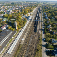 dworzec, modernizacja, E75, Rail Baltica, Białystok, CEF, inwestycja