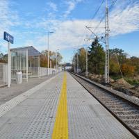 Lubin Stadion, nowa infrastruktura pasażerska, nowy tor