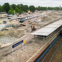 wiadukt, przebudowa, stacja, tor, Katowice Ligota, katowicki węzeł kolejowy