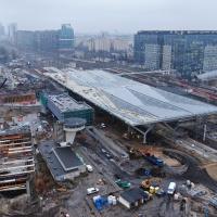 2022-11-24 Warszawa Zachodnia montaż nowych urządzeń – zmiany w komunikacji