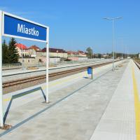 2019-05-13 Przystanki kolejowe między Miastkiem a Ustką zmieniają się dla podróżnych