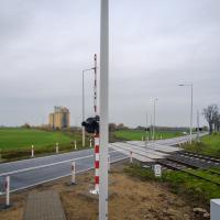 przejazd kolejowo-drogowy, POIiŚ 2014-2020, wielkopolskie, Gołańcz, modernizacja przejazdu