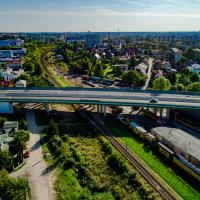 E75, Rail Baltica, Białystok, CEF, Czyżew, wiadukt kolejowy